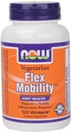 NOW Flex Mobility is a 100% vegetarian joint support formula with Regenasure, the only non-shellfish, non-animal derived Glucosamine..