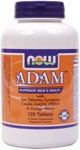  with Saw Palmetto, Lycopene, Lutein, CoQ10, ZMA & Ginkgo Biloba  Vegetarian Formula All other male multiples are now obsolete with the introduction of our new ADAM Male Multivitamin formula. Heres why:   Contains 10,000 IU beta carotene from a vegetarian source, with mixed carotenoids  Inositol hexanicotinate for vitamin B-3  the superior form nutritionists recommend  B-6 derived from P-5-P, a more bioavailable and efficient form  B-12 as methylcobalamin, the most active co-enzyme form  Includes patent-pending ZMA, a chelated zinc supplement popular with active individuals  160 mg of Saw Palmetto  important for every man over 30  100 mg of energizing Panax Ginseng  standardized for maximum effectiveness   50 mg of the powerful metabolic antioxidant Alpha Lipoic Acid  rarely found in other multiples  5 mg of CoQ10 and 30 mg of Ginkgo Biloba  ideal for men of all ages  guaranteed potencies  High levels of Lycopene and Lutein, carotenoids critical for prostate and eye health  Iron-free formula offers the best value on the market for premium male multiples  Available in both tablets and vegetarian vcaps Many multiples on the market today contain unnecessary levels of excipients and added ingredients. ADAM is formulated to contain the lowest levels of these unneeded additional ingredients, leaving more room for higher levels of the nutrients men need to maintain optimum health.* &nbsp;  Niacin - Forms and Safety &nbsp; Disintegration of Tablets &nbsp;  Read more about multi-vitamin formulas from Your Health Professor &nbsp; Related Products.