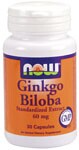  Supports Cognitive Function*  24% Standardized Extract  Vegetarian Formula NOW Ginkgo biloba is grown and extracted under the highest quality standards and is standardized to min. 24% Ginkgoflavonglycosides and min. 6% Terpene Lactones, including Ginkgolide B, the most significant fraction, and Ginkgolies A, C and Bilobalide. &nbsp; Our Ginkgo biloba Extract is the finest quality available worldwide.&nbsp; Scientific research has demonstrated that Ginkgo biloba Extract has antioxidant activity in in vitro studies.* &nbsp;NOWs team of researchers went to great lengths to make this 4-time Vity Award winner the best Ginkgo in the market. Our 50:1 standardized extract guarantees a minimum 24% ginkgoflavonglycosides and is assayed for pesticides, chemicals and residual solvents. &nbsp; Related Products &nbsp;.