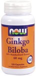  Supports Cognitive Function*  24% Standardized Extract  Vegetarian Formula  NOW Ginkgo Biloba is grown and extracted under the highest quality standards and is standardized to min. 24% Ginkgoflavonglycosides and min. 6% Terpene Lactones, including Ginkgolide B, the most significant fraction, and Ginkgolies A, C and Bilobalide. &nbsp; Our Ginkgo Biloba Extract is the finest quality available worldwide.&nbsp; Scientific research has demonstrated that Ginkgo Biloba Extract has antioxidant activity in in vitro studies.* &nbsp; Related Products &nbsp;.