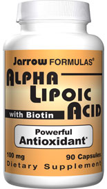 ALA helps to regulate glucose metabolism and promotes the synthesis of glutathione. Biotin is added for optimum ALA activity..