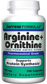Arginine, as a part of physical performance, is used by muscle tissue to produce creatine..