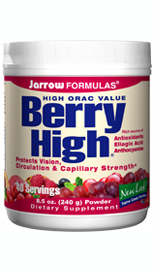 Protects Vision, Circulation & Capillary Strength. Use Berry High to increase your intake of fruit and berry antioxidant flavonoids..