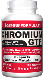 Organically bound GTF Chromium complex from nutritional yeast supports glucose metabolism..