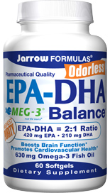 EPA-DHA Balance offers synergistic benefits from both important omega-3 fatty acids in a 2:1 ratio..