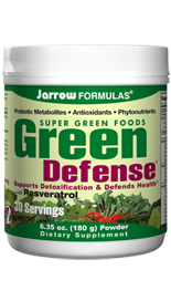 Green Defense is rich in phytonutrients that help support the bodys self-defense mechanisms, detoxify and nourish the body, and assist in the achievement of total well being..