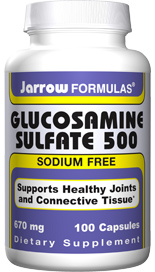 Glucosamine Sulfate  (500 mg 100 capsules).