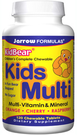 KIDS Multi an optimum potency multi, uses low calorie Lo Han Fruit Concentrate (no sugar) and contains the carotenoid Lutein, which is an important antioxidant for the eyes..