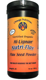 Nutri-Flax is a high-quality fiber supplement made from certified-organic, finely ground, low-fat flax seed fiber, processed and packaged without the damaging effects of light and oxygen.