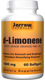 d-Limonene promotes upper digestive health by coating the stomach lining and neutralizing acid..