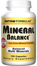 Iron free comprehensive formula of essential minerals, calcium, magnesium, vitamin K and vitamin D3, and important trace minerals such as, selenium, iodine and zinc..