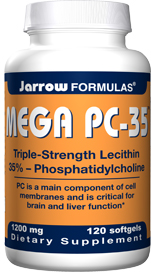PC is a main component of cell membranes and is critical for brain and liver function.
