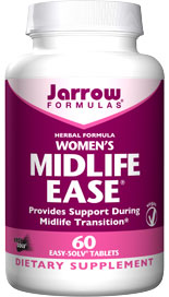 Midlife Ease provides natures own phytoestrogens, plus blood, liver and kidney tonic herbs, to promote well being during your midlife transition..