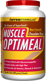 Each serving of Muscle Optimeal contains 22 grams of high biological value protein from whey, milk and rice, providing about 5 grams of Branched Chain Amino Acids (Leucine, Isoleucine and Valine)..