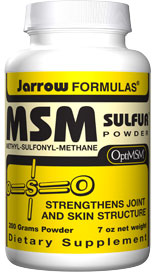 Jarrow FORMULAS MSM 1000 is an organic source of bioavailable sulfur. Sulfur is an antioxidant mineral found in major structural tissues of the body such as cartilage..