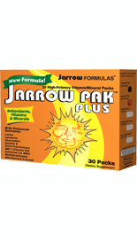 30 High Potency Vitamin and Mineral Packets. All inclusive nutrient packets contain daily dosages of the following Jarrow Formulas supplements: B-Right, C +Oleaselect, Mineral Balance, CarotenALL and GammaE..