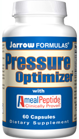 AmealPeptide is a patented extract of hydrolyzed casein which contains two tripeptides (Isoleucyl-Prolyl-Proline [IPP] and Valyl-Prolyl-Proline [VPP]) clinically studied for their effect on blood pressure. Pressure Optimizer helps promote healthy blood pressure levels..