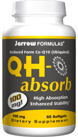 QH-Absorb contains the QSURGE formula - the most bioavailable and active antioxidant form of Coenzyme Q10..