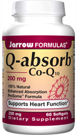 Ubiquinol High Absorption Softgel - 
Active Antioxidant Form of CoQ10 - 
Results in Higher Blood Levels Than CoQ10 - 
Especially for older consumers - 
Q-Absorb High-Absorption System - 
Kaneka QH Ubiquinol.