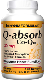 Jarrow FORMULAS Q-absorb restores Co-Q10 levels reduced or depleted by use of statins..