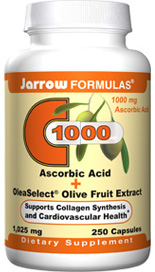 Vitamin C is a basic antioxidant blended with OleaSelect Olive Fruit Extract which consists of cardioprotective antioxidant flavonoids..