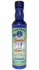 Essential Balance Jr. is a delicious and easy way to help your family get the nutritional support they need. Wheat-free and gluten-free Essential Balance Jr. is a premium organic oil blend with added lignans including Flax Oil*, Extra Virgin Olive Oil*, Pumpkin Seed Oil*, Flax particulate* (rich in Lignans), and natural butterscotch flavor..
