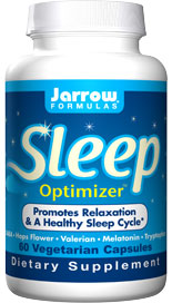 Jarrow FORMULAS Sleep Optimizer  combines herbs and amino acids that work together to facilitate falling asleep and maintaining a regular sleep cycle..