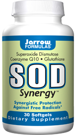 Superoxide Dismutase (SOD) is natures most active antioxidant enzyme, as it scavenges superoxide free radicals..