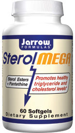 Jarrow FORMULAS Sterol Mega provides phytosterols and pantethine, which offer complementary activities for maintaining healthy cholesterol levels..