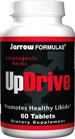 UpDrive is a formulation of herbs designed to increase libido. Testofen, an extract of a specially cultivated fenugreek, plus Horny Goatweed & Maca..