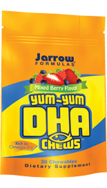 The predominant fatty acid in the brain, nervous system, and retina of humans is DHA, an omega-3 fatty acid..