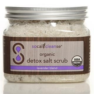 Weve blended Dead Sea Salts, Pacific Sea Salts, organic seaweeds, and organic essential oils so your skin will be soft and smooth and your body replenished and rejuvenated. Our exclusive 'Super Seven' certified organic oil blend helps to heal, moisturize, and regenerate for improved tone, greater elasticity, and overall younger looking skin. With special attention given to small batches of this virgin, cold pressed formula, results can be seen immediately. Detox Salt Scrub's unique transdermal formulation is packed with essential fatty acids and vitamins that are absorbed by the body quickly due to their molecular structure and properties that are similar to our skins own sebum..
