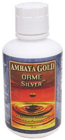Ambaya Golds ORME Silver is a natural immune booster -  quickly absorbed and used by the body..