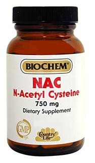 N-Acetyl Cysteine is a form of the sulfur containing Amino Acid, Cysteine. NAC is the most bioavailable precursor of glutathione peroxidase..