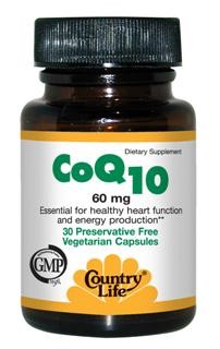 Co-Q10 60mg (60 vcaps) Country Life