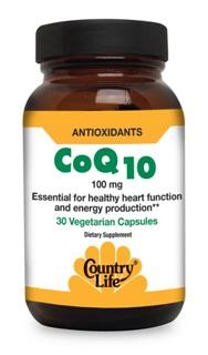 Co-Q10 100mg (60 vcaps) Country Life