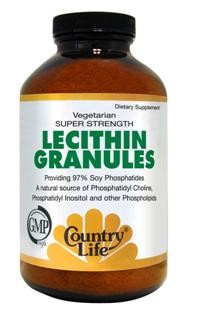 This super strength 97% lecithin contains the highest potency blend of the following nutritionally essential phosphatides: Phosphatidylcholine, Phosphatidylethanolamine and Phosphatidylinositol..