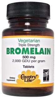 Triple Strength Bromelain (500mg 60 Tablet).