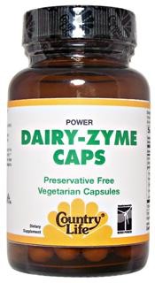 Dairy-Zyme with natural active plant enzymes to support the digestive system and help with dairy digestive discomfort..