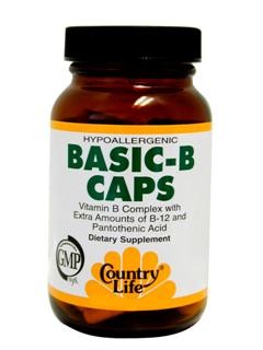 itamin B Complex with extra amounts of B-12 and Pantothenic Acid

An 'easy to assimilate' moderate potency Vitamin B complex with extra quantities of B12 and pantothenic acid.</p><p>.