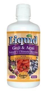 Goji Berries (a.k.a. Wolf Berries) are unique in that they contain polysaccharides that provide antioxidant properties.** 

Acai Berries are found in the pristine Brazilian rainforest. These berries are said to offer numerous benefits. Acai berries typically contain a complete spectrum of vitamins, minerals, amino acids, essential fatty acids..
