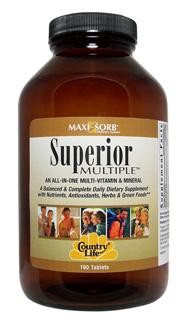 Superior Multiple (180 tablet) Country Life
