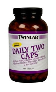 Daily Two is a balanced twice a day multivitamin and mineral formula needed for optimal health and disease prevention. It is rich in antioxidant vitamins C, E and beta-carotene. .