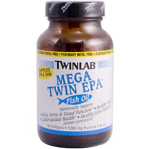 Mega Twin EPA (60 softgels) TwinLab