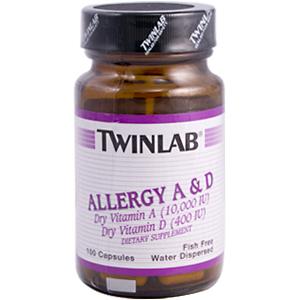 Allergy A & D (100 capsules) TwinLab