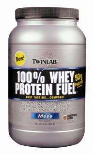 TwinLab Fuel Whey Protein is a premier concentrate that is 100% instantized, quick dissolving and easy-to-mix with a rich, refreshing taste..