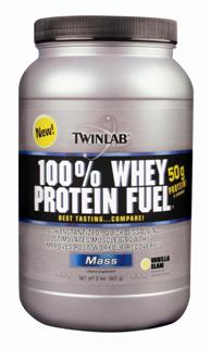 TwinLab Fuel Whey Protein is a premier concentrate that is 100% instantized, quick dissolving and easy-to-mix with a rich, refreshing taste..