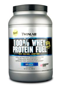 TwinLab Fuel Whey Protein is a premier concentrate that is 100% instantized, quick dissolving and easy-to-mix with a rich, refreshing taste..