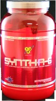 The key ingredients in Syntha-6 provide support for: Multi-Functional Micellar Protein Matrix; Bioactive Protein Utilization Enzymes AZORB; BCAA's & Other Essential Amino Acids; MCT's, EFA's, & Glutamine Peptides; Aspartame Free.