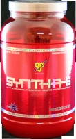 The key ingredients in Syntha-6 provide support for: Multi-Functional Micellar Protein Matrix; Bioactive Protein Utilization Enzymes AZORB; BCAA's & Other Essential Amino Acids; MCT's, EFA's, & Glutamine Peptides; Aspartame Free.